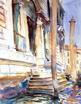  watercolor Works - Doorway of a Venetian Palace John Singer Sargent watercolor